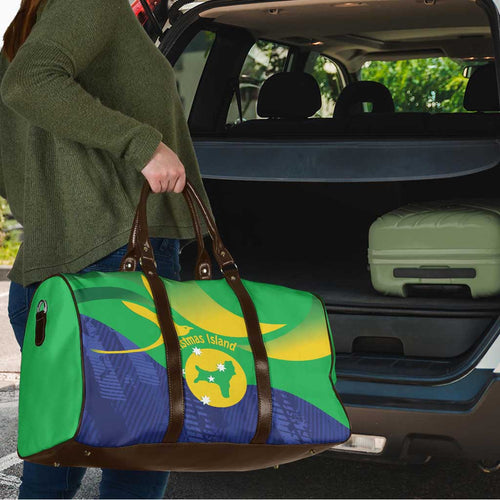 Australia Christmas Island Travel Bag Wilayah Pulau Krismas Flag Color - Aussie Hoodie