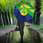 Australia Christmas Island Umbrella Wilayah Pulau Krismas Flag Color - Aussie Hoodie