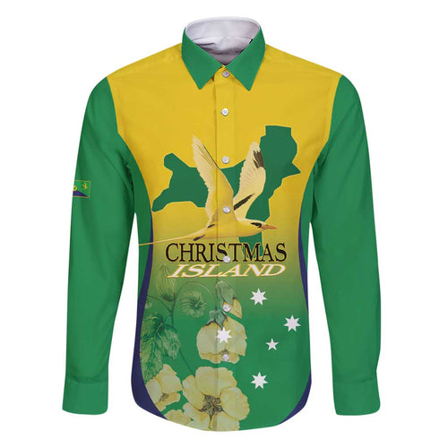 Personalised Australia Christmas Island Family Matching Short Sleeve Bodycon Dress and Hawaiian Shirt Golden Bosun Abutilon listeri With Map - Aussie Hoodie