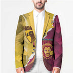 Personalised Hawks and Lions Inspired Blazer Dynamic Style - Aussie Hoodie