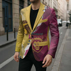 Personalised Hawks and Lions Inspired Blazer Dynamic Style - Aussie Hoodie