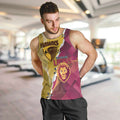 Personalised Hawks and Lions Inspired Men Tank Top Dynamic Style - Aussie Hoodie