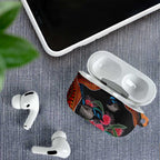 Hakea Flower And Fairy Wren Australia AirPods Case Aboriginal Art - Aussie Hoodie
