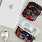 Hakea Flower And Fairy Wren Australia AirPods Case Aboriginal Art - Aussie Hoodie