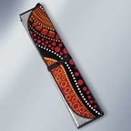 Hakea Flower And Fairy Wren Australia Auto Sun Shade Aboriginal Art - Aussie Hoodie