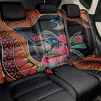 Hakea Flower And Fairy Wren Australia Back Car Seat Cover Aboriginal Art