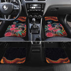 Hakea Flower And Fairy Wren Australia Car Mats Aboriginal Art