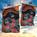 Hakea Flower And Fairy Wren Australia Garden Flag Aboriginal Art