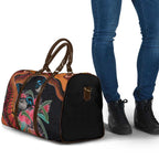 Hakea Flower And Fairy Wren Australia Travel Bag Aboriginal Art - Aussie Hoodie