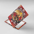 Sturt's Desert Pea And Emu Australia Canvas Wall Art Uluru Aboriginal Art