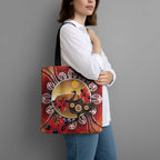 Sturt's Desert Pea And Emu Australia Tote Bag Uluru Aboriginal Art - Aussie Hoodie