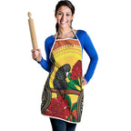 Waratah And Banksian Cockatoo Apron Aboriginal Art - Aussie Hoodie