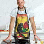 Waratah And Banksian Cockatoo Apron Aboriginal Art - Aussie Hoodie