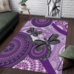 Memorial Australia Area Rug You Will Be Remembered Aboriginal Art LT14