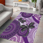 Memorial Australia Area Rug You Will Be Remembered Aboriginal Art LT14