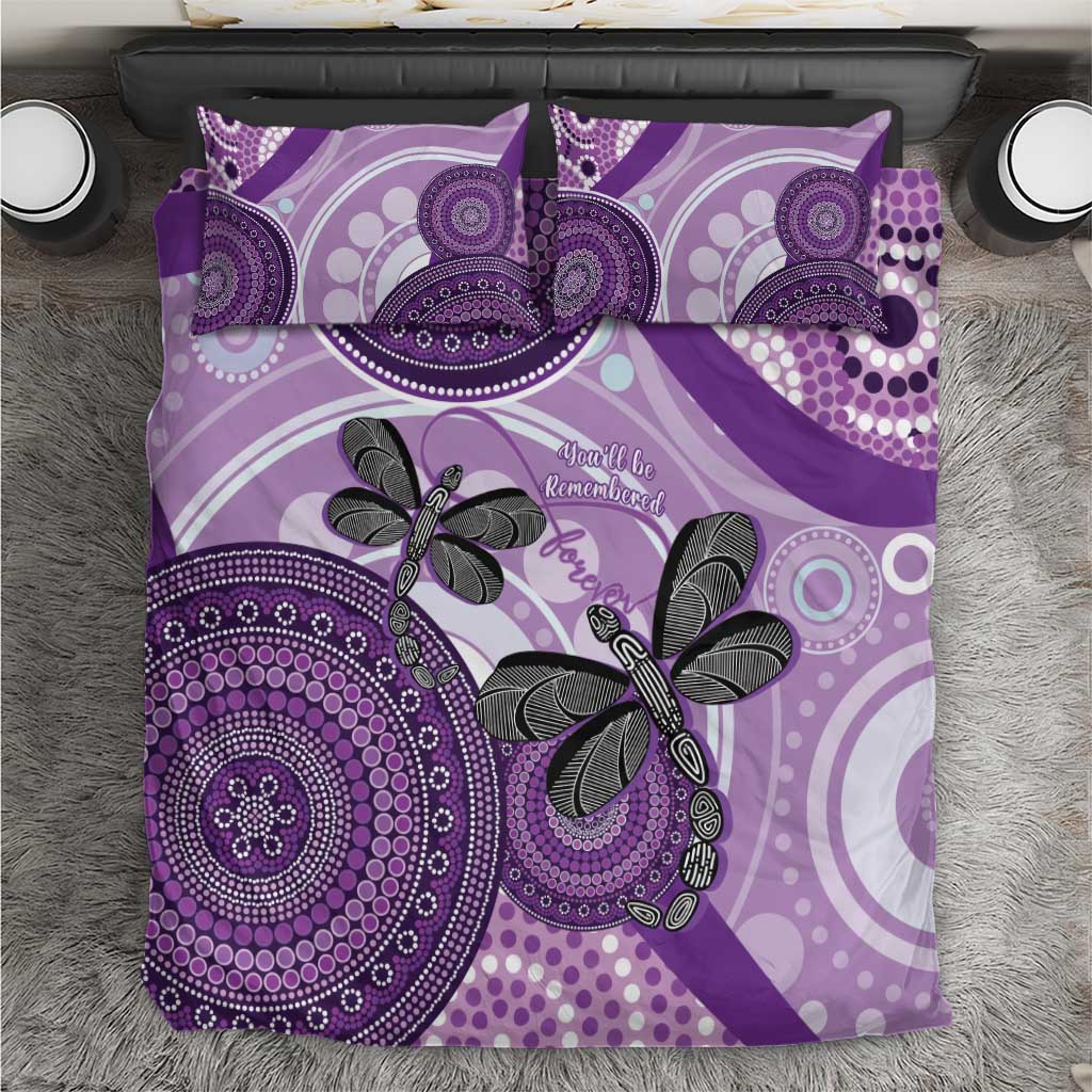 Memorial Australia Bedding Set You Will Be Remembered Aboriginal Art LT14