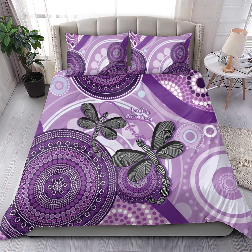 Memorial Australia Bedding Set You Will Be Remembered Aboriginal Art LT14