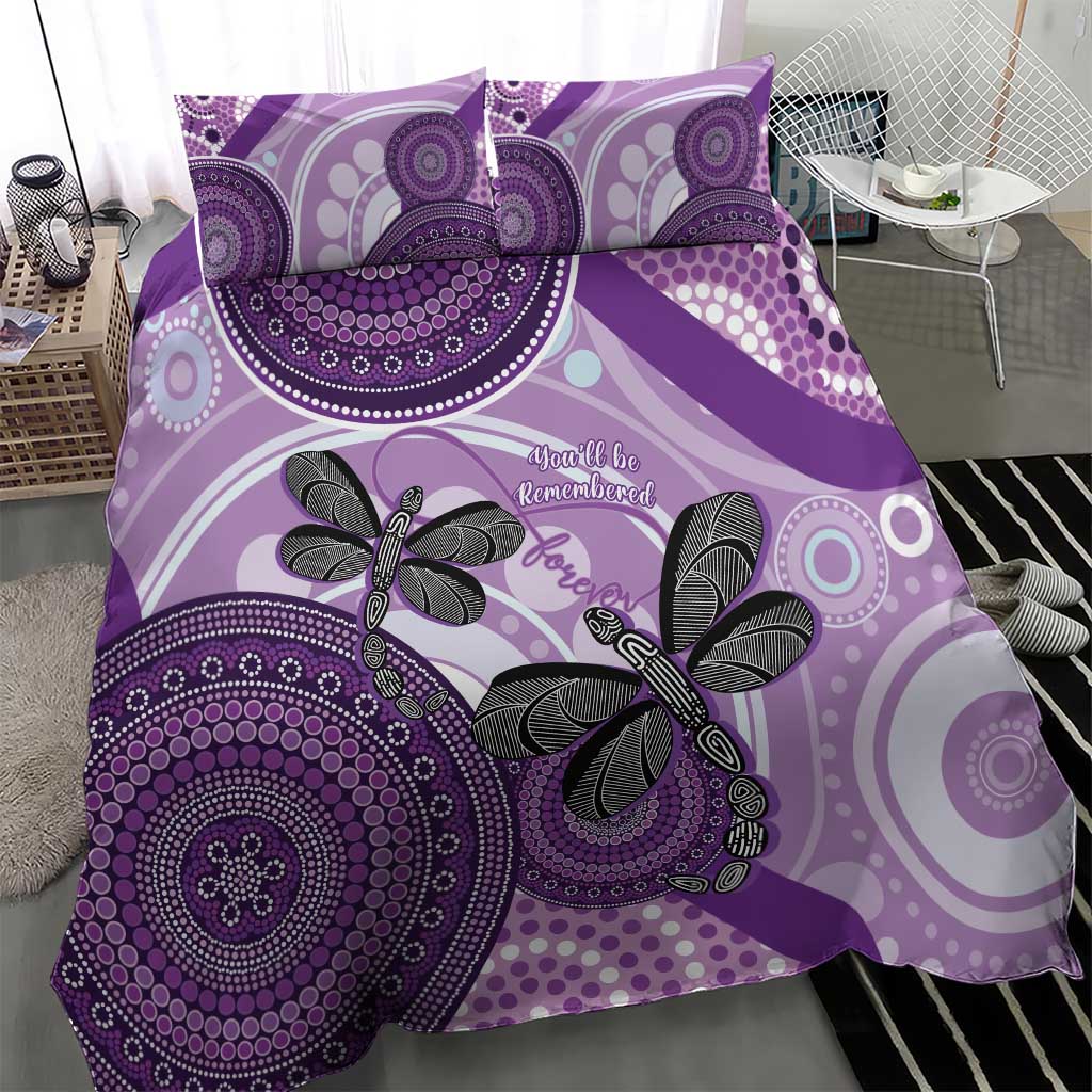 Memorial Australia Bedding Set You Will Be Remembered Aboriginal Art LT14