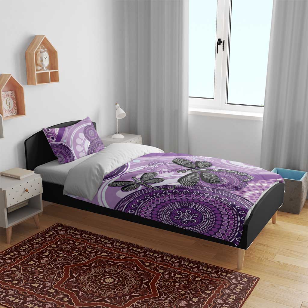 Memorial Australia Bedding Set You Will Be Remembered Aboriginal Art LT14