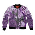 Memorial Australia Bomber Jacket You Will Be Remembered Aboriginal Art LT14