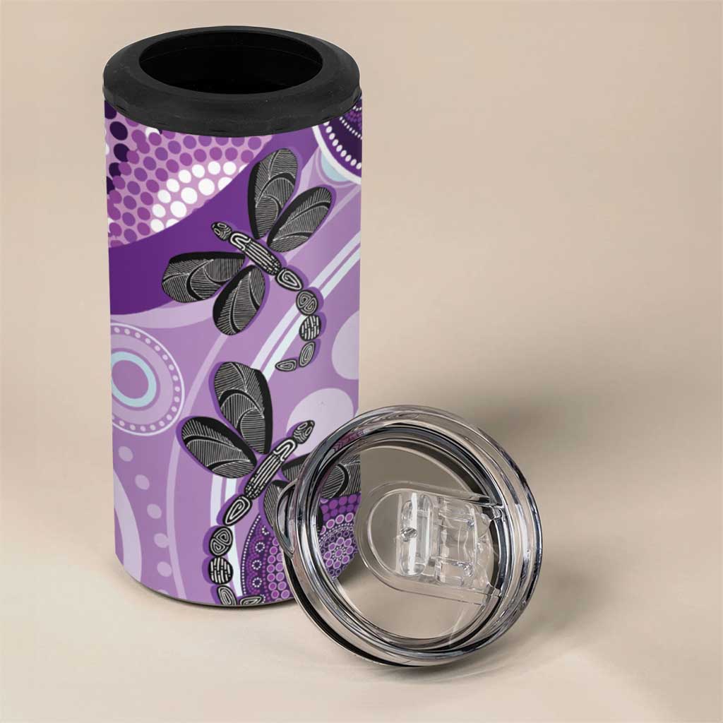 Memorial Australia 4 in 1 Can Cooler Tumbler You Will Be Remembered Aboriginal Art LT14