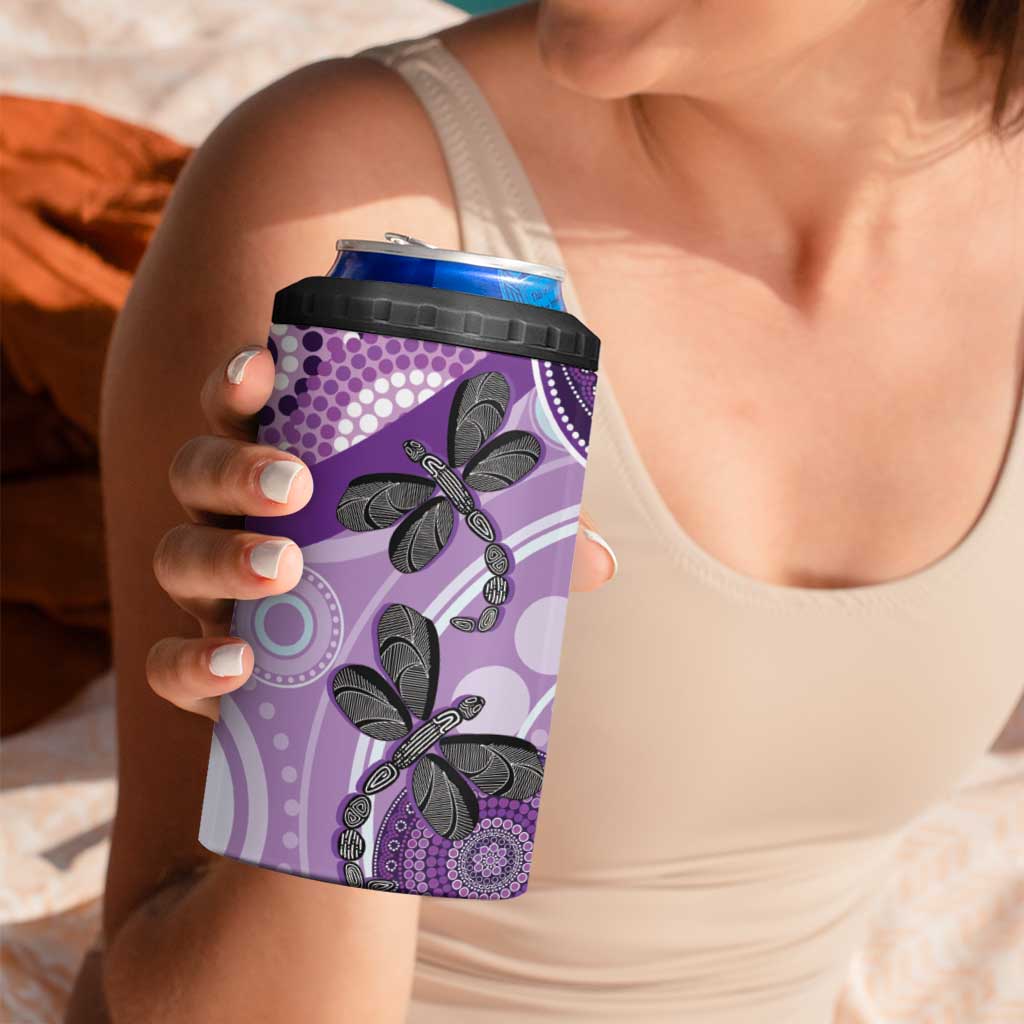 Memorial Australia 4 in 1 Can Cooler Tumbler You Will Be Remembered Aboriginal Art LT14