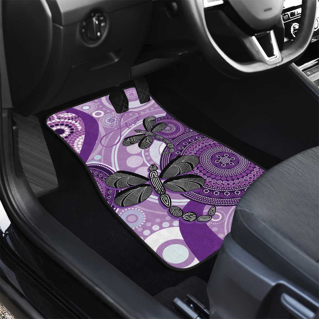 Memorial Australia Car Mats You Will Be Remembered Aboriginal Art LT14