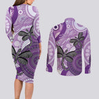 Memorial Australia Couples Matching Long Sleeve Bodycon Dress and Long Sleeve Button Shirt You Will Be Remembered Aboriginal Art LT14