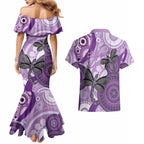 Memorial Australia Couples Matching Mermaid Dress and Hawaiian Shirt You Will Be Remembered Aboriginal Art LT14