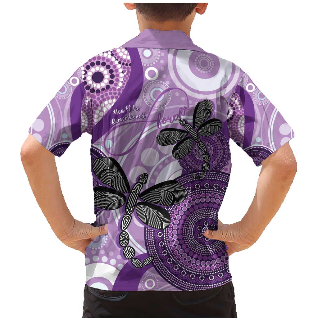 Memorial Australia Family Matching Mermaid Dress and Hawaiian Shirt You Will Be Remembered Aboriginal Art LT14