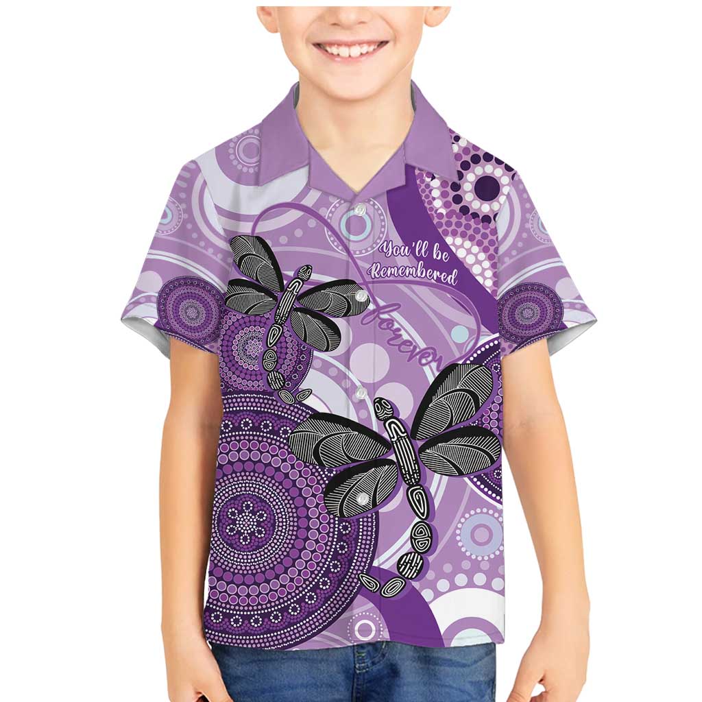 Memorial Australia Family Matching Mermaid Dress and Hawaiian Shirt You Will Be Remembered Aboriginal Art LT14