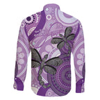 Memorial Australia Family Matching Off The Shoulder Long Sleeve Dress and Hawaiian Shirt You Will Be Remembered Aboriginal Art LT14