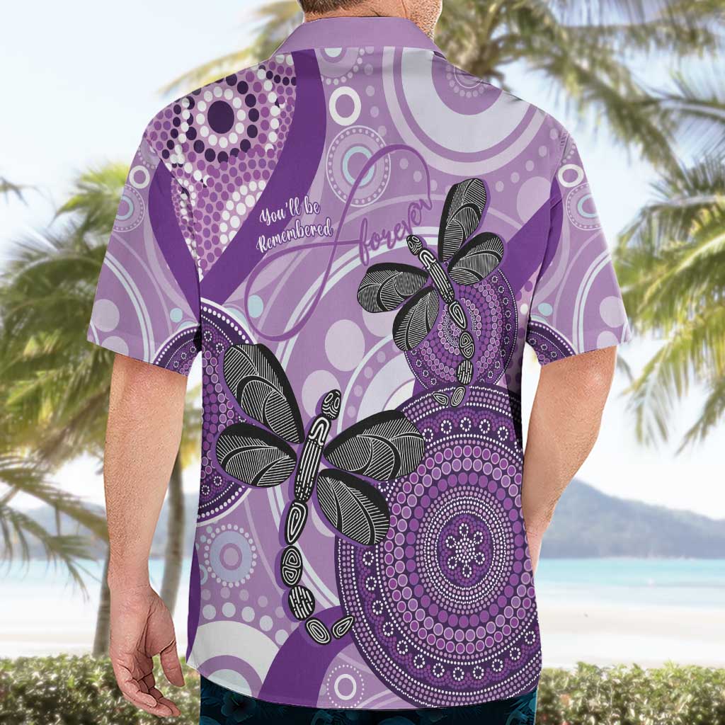 Memorial Australia Hawaiian Shirt You Will Be Remembered Aboriginal Art LT14