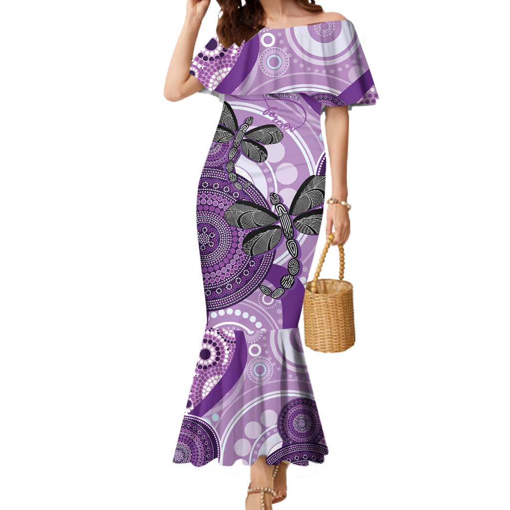 Memorial Australia Mermaid Dress You Will Be Remembered Aboriginal Art LT14