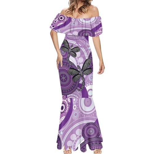 Memorial Australia Mermaid Dress You Will Be Remembered Aboriginal Art LT14