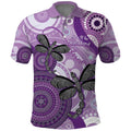 Memorial Australia Polo Shirt You Will Be Remembered Aboriginal Art LT14