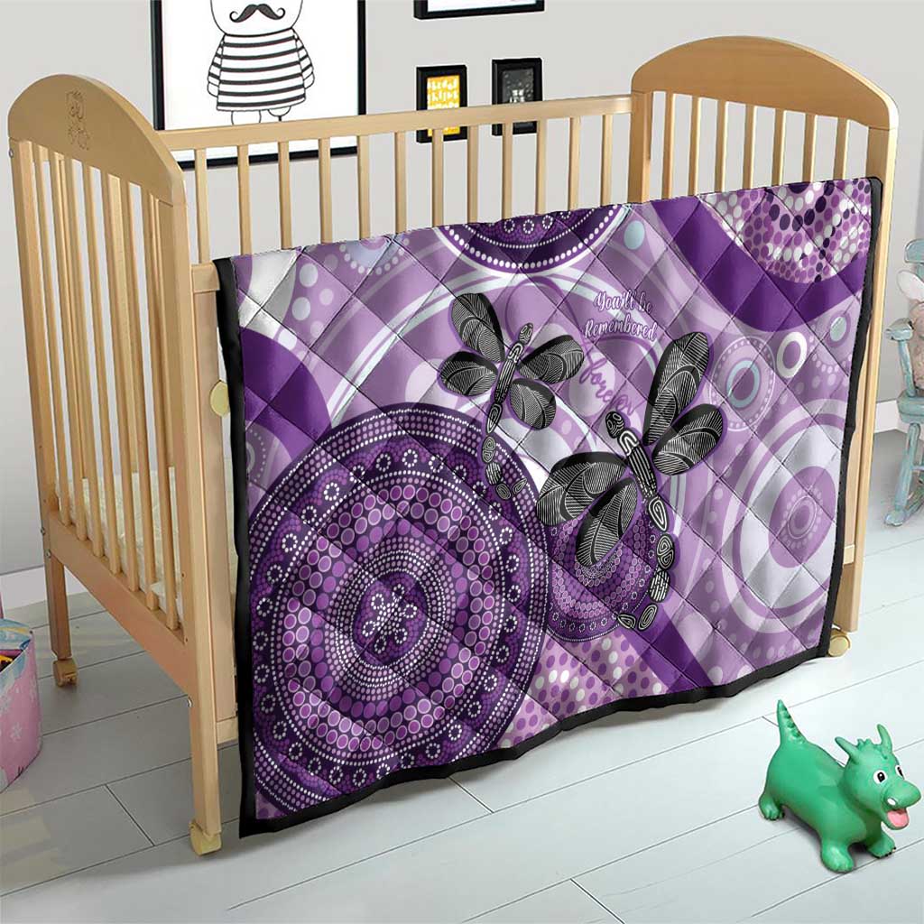 Memorial Australia Quilt You Will Be Remembered Aboriginal Art LT14