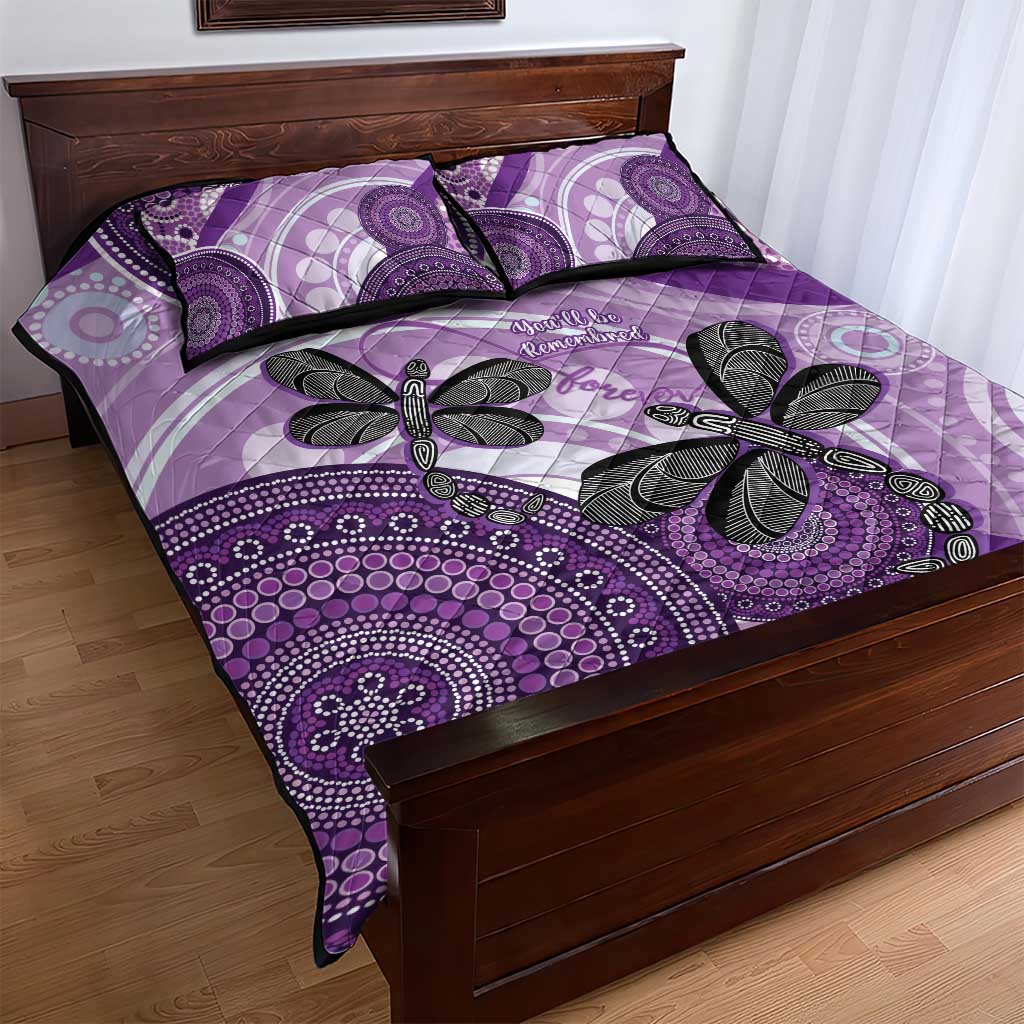Memorial Australia Quilt Bed Set You Will Be Remembered Aboriginal Art