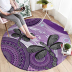 Memorial Australia Round Carpet You Will Be Remembered Aboriginal Art LT14