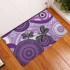 Memorial Australia Rubber Doormat You Will Be Remembered Aboriginal Art LT14