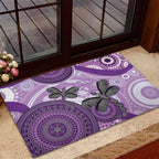 Memorial Australia Rubber Doormat You Will Be Remembered Aboriginal Art LT14