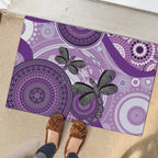Memorial Australia Rubber Doormat You Will Be Remembered Aboriginal Art LT14