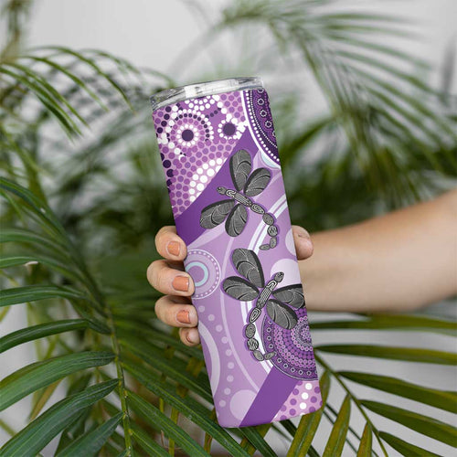 Memorial Australia Skinny Tumbler You Will Be Remembered Aboriginal Art LT14