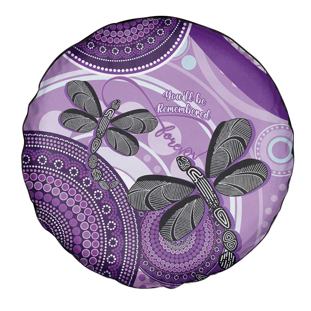 Memorial Australia Spare Tire Cover You Will Be Remembered Aboriginal Art LT14