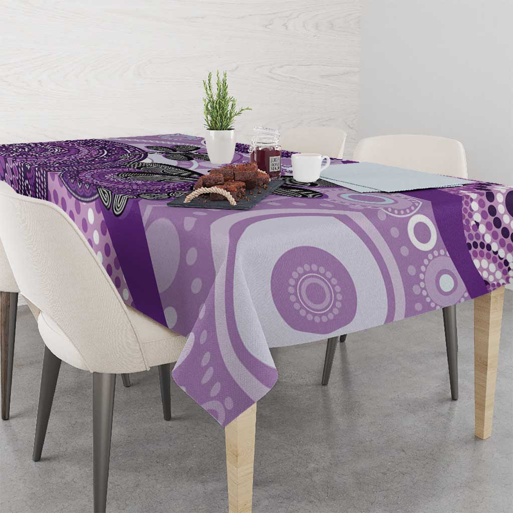 Memorial Australia Tablecloth You Will Be Remembered Aboriginal Art LT14