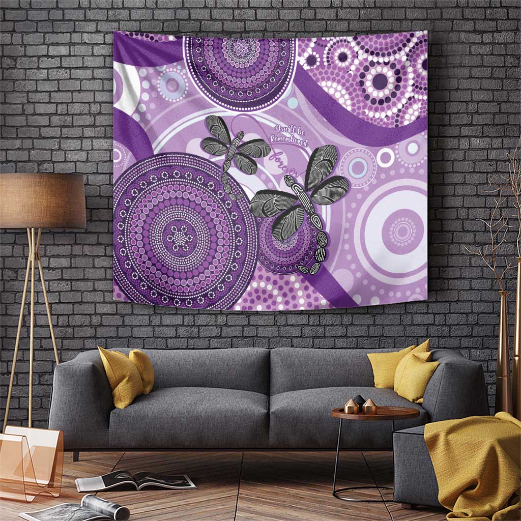 Memorial Australia Tapestry You Will Be Remembered Aboriginal Art LT14