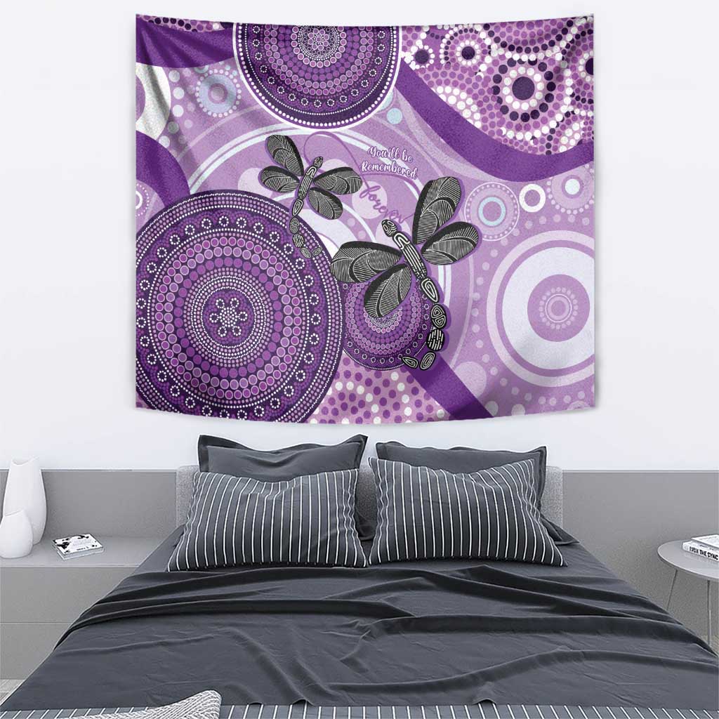 Memorial Australia Tapestry You Will Be Remembered Aboriginal Art LT14
