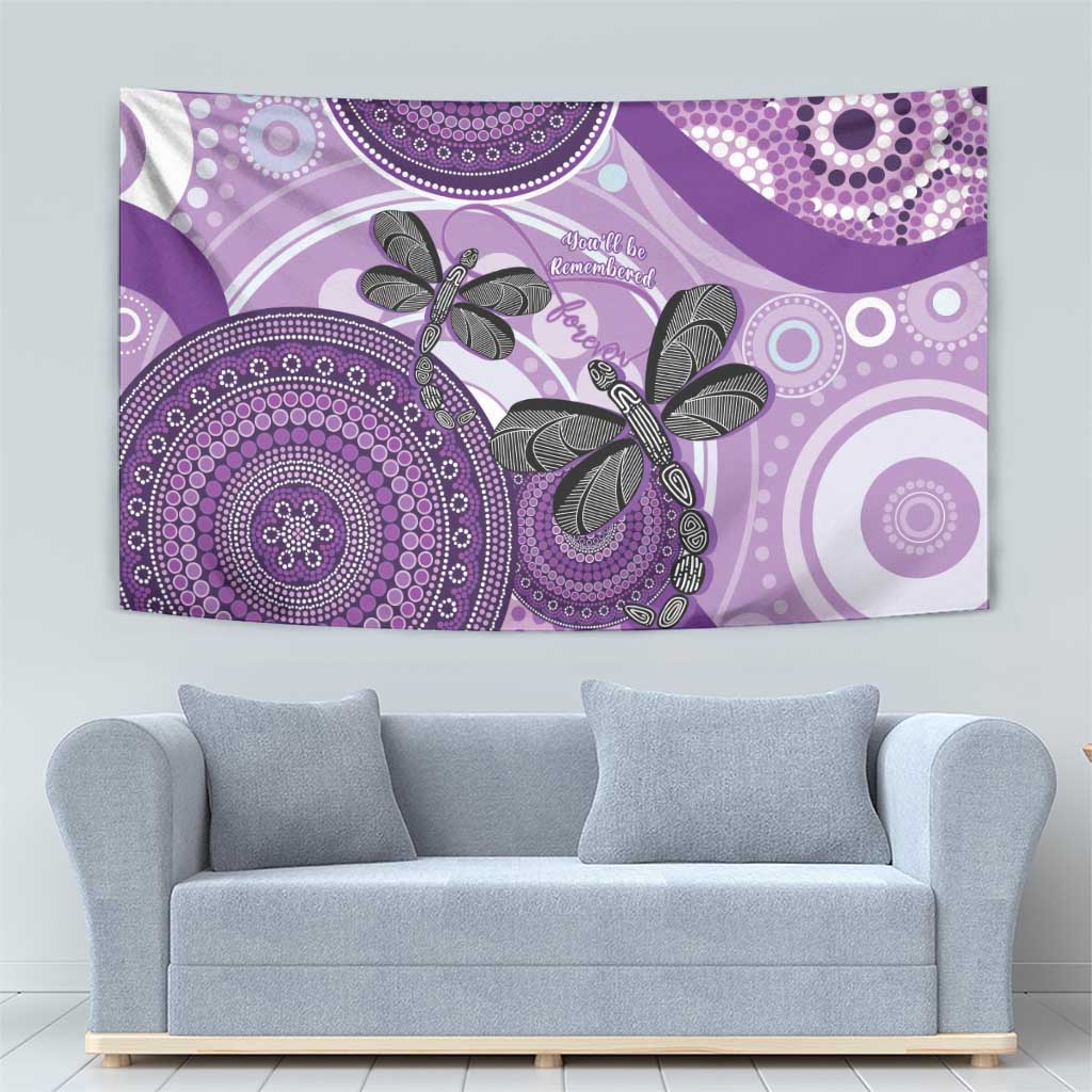 Memorial Australia Tapestry You Will Be Remembered Aboriginal Art LT14