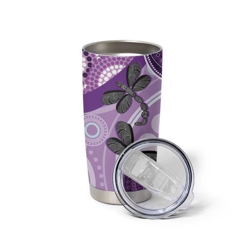 Memorial Australia Tumbler Cup You Will Be Remembered Aboriginal Art LT14