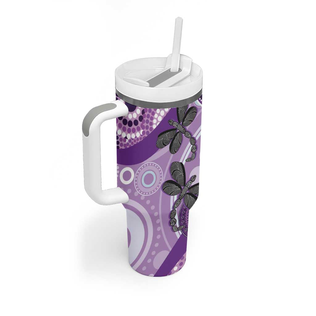Memorial Australia Tumbler With Handle You Will Be Remembered Aboriginal Art LT14